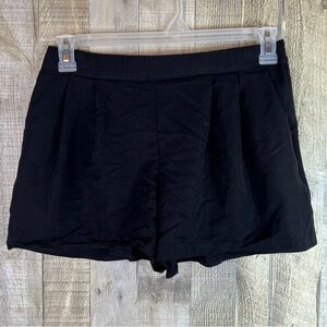 Attention Size Medium Black Shorts 1/2 Stretch Waistband With Front Pock…